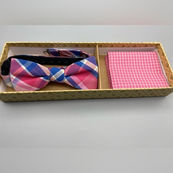 Other - Original Penguin Bow tie and Pocket Square Gift Set, EUC